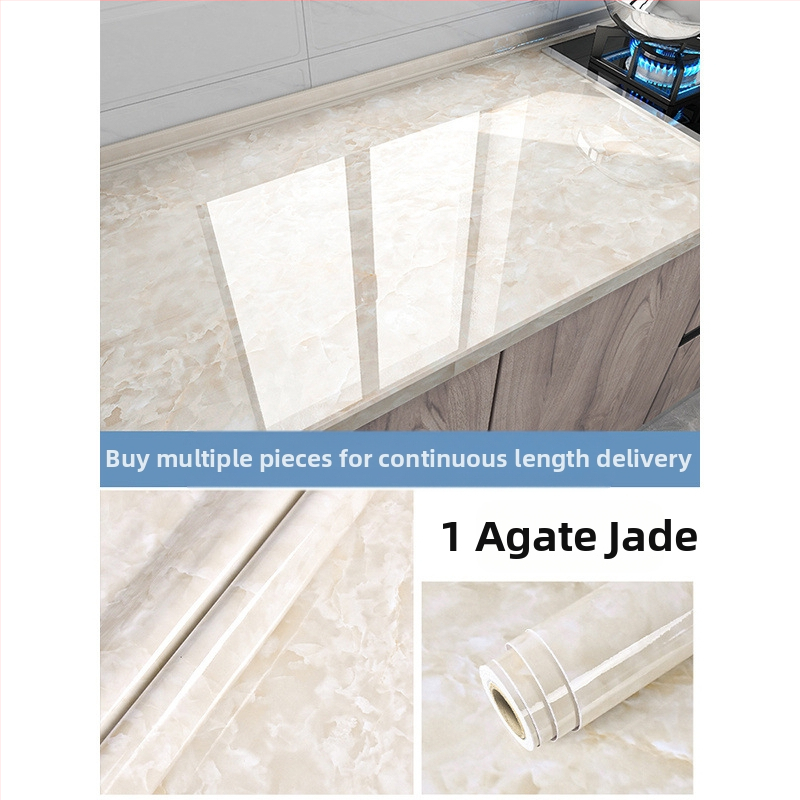 Virtuvės vandeniui atspari, aliejui atspari, lipni stora lipdukų plėvelė, atspari ugniai, aukštai temperatūrai, viryklės, stalviršio ir darbo paviršiaus laminavimo plėvelė 66