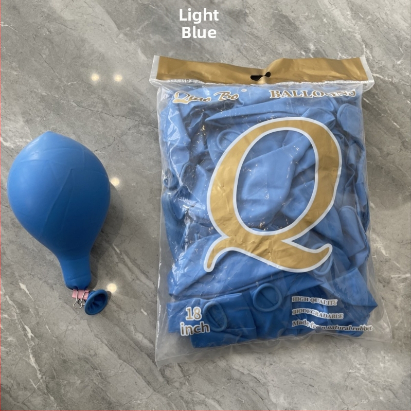 Balon 18 inča 10 g zadebljani blagdanski pribor za vjenčanja metalni mat biserni Macaron lateks balon