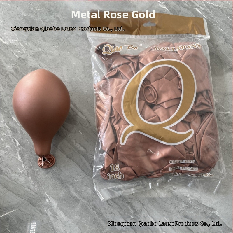 Balon 18 inča 10 g zadebljani blagdanski pribor za vjenčanja metalni mat biserni Macaron lateks balon