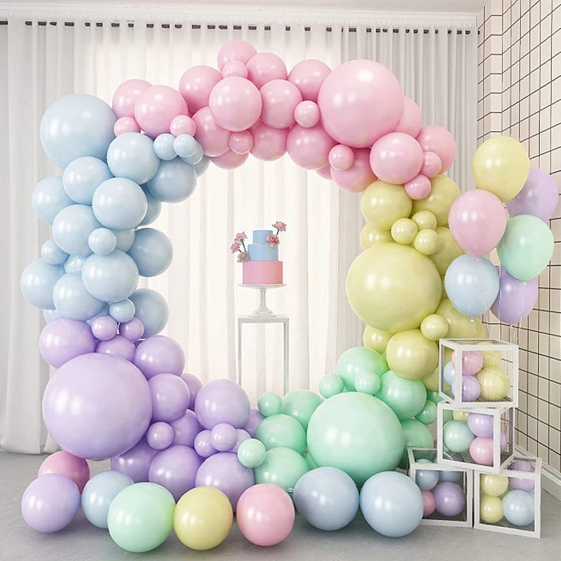 Balon 18 inča 10 g zadebljani blagdanski pribor za vjenčanja metalni mat biserni Macaron lateks balon