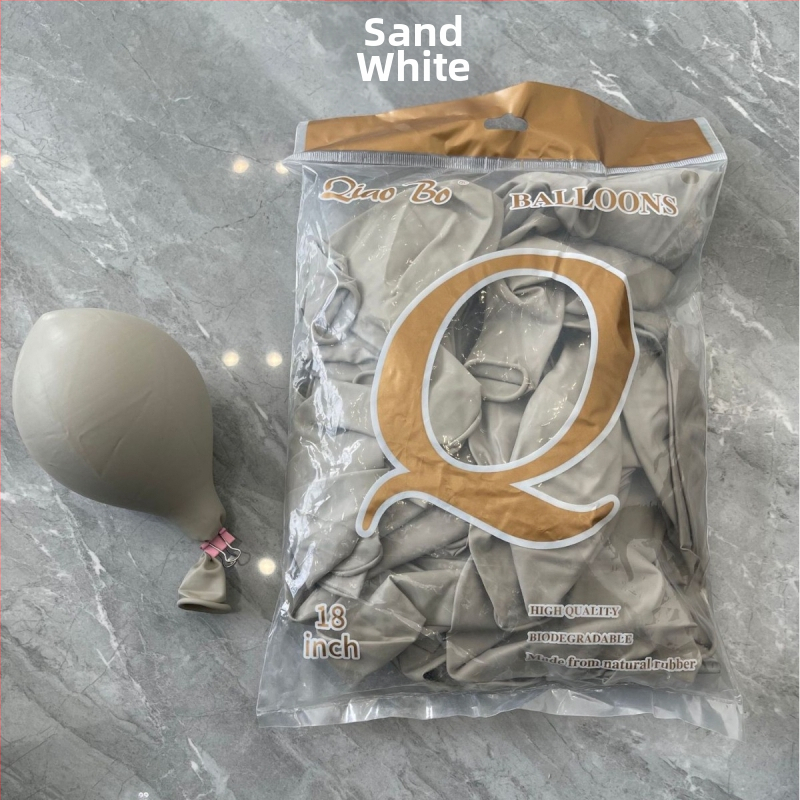 Balon 18 inča 10 g zadebljani blagdanski pribor za vjenčanja metalni mat biserni Macaron lateks balon