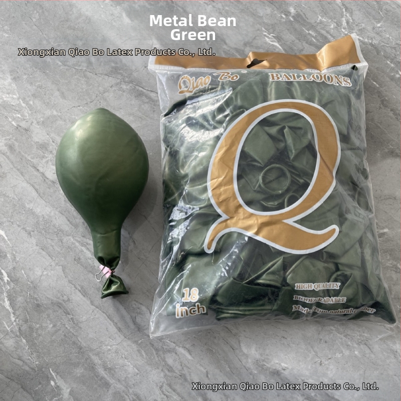 Balon 18 inča 10 g zadebljani blagdanski pribor za vjenčanja metalni mat biserni Macaron lateks balon