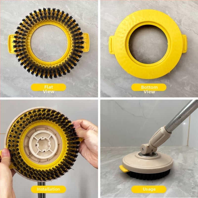 Ümmargune universaalne mopipea asenduspõrandahari majapidamispõrandahari mopi tarvikud puhastushari pöörlev mopipea