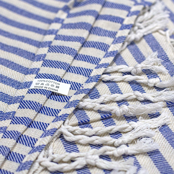 Amazoni kuummüük Türgi tutiga rannarätik triibuline kantav originaalvärvi puuvillane vannirätiku padjalaudlina