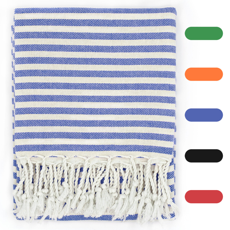 Amazoni kuummüük Türgi tutiga rannarätik triibuline kantav originaalvärvi puuvillane vannirätiku padjalaudlina