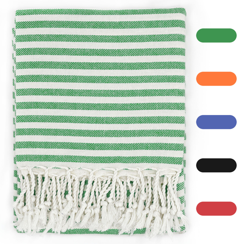 Amazoni kuummüük Türgi tutiga rannarätik triibuline kantav originaalvärvi puuvillane vannirätiku padjalaudlina