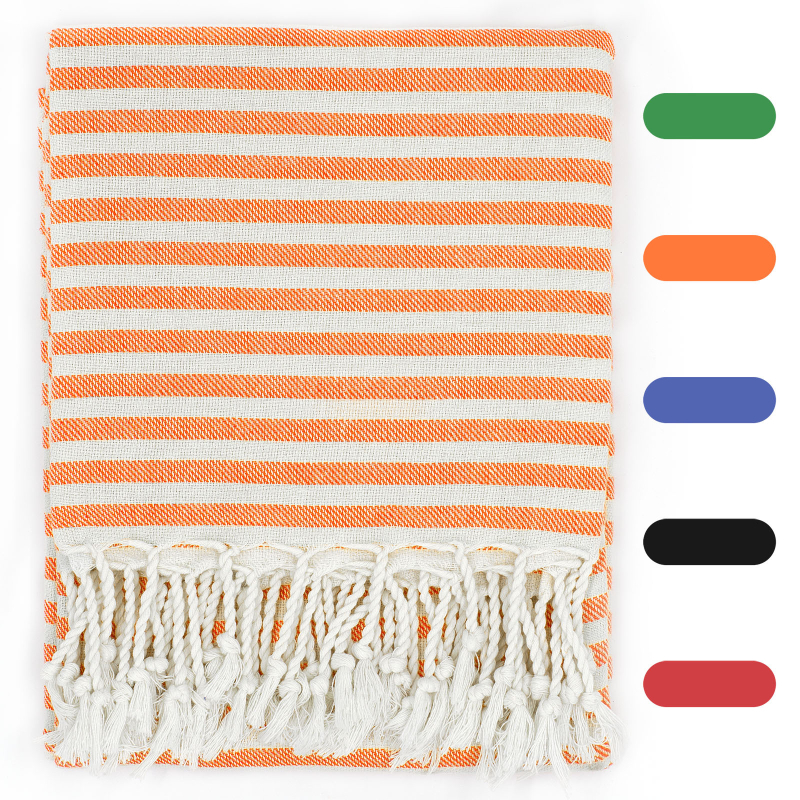 Amazoni kuummüük Türgi tutiga rannarätik triibuline kantav originaalvärvi puuvillane vannirätiku padjalaudlina