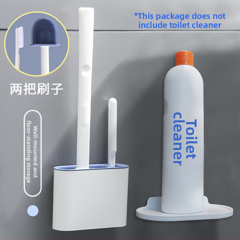 Naujas tualetinis šepetys, buitinis tualetinis silikoninis šepetys, laikymas, valymas be perforatorių, daugiafunkcis tarpvalstybinis didmeninės prekybos fabrikas