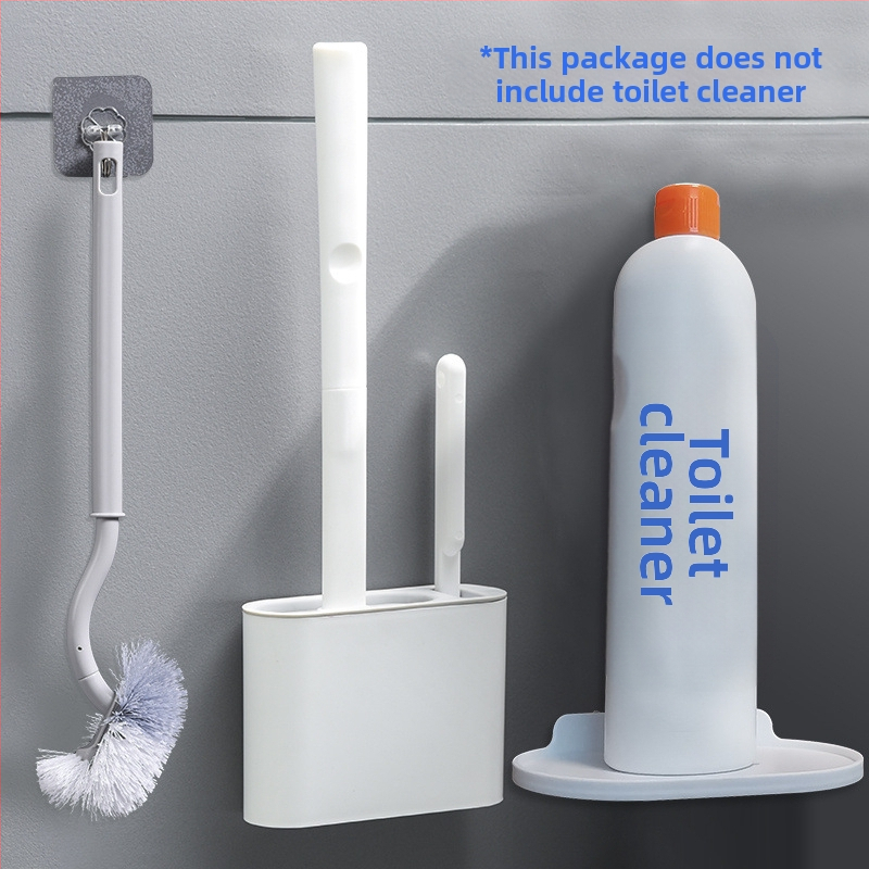 Naujas tualetinis šepetys, buitinis tualetinis silikoninis šepetys, laikymas, valymas be perforatorių, daugiafunkcis tarpvalstybinis didmeninės prekybos fabrikas