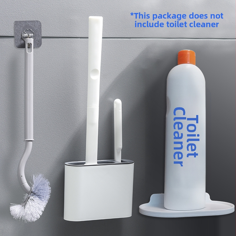 Naujas tualetinis šepetys, buitinis tualetinis silikoninis šepetys, laikymas, valymas be perforatorių, daugiafunkcis tarpvalstybinis didmeninės prekybos fabrikas