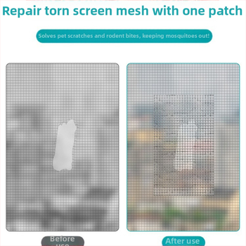 Sääsetõrje putukavõrk akna remonditoetus akna laiendamiseks veeaugu hallituse augu hallituse liivavõrk ese majapidamises isekleepuv takjapael