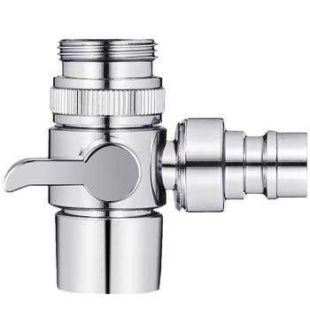 Vodovodný konektor One-to-Two, kuchynské umývadlo, práčka, prívod vody, port na pripojenie potrubia, rozdeľovač vody, môžu používať tisíce kvetov