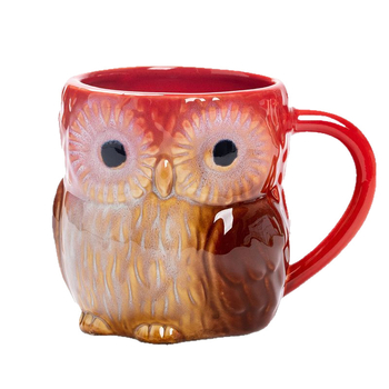 Εξωτερικό Εμπόριο Διασυνοριακός Προμήθεια Κλίβανος Αλλαγή Κινούμενων Σχεδίων Κουκουβάγια Κεραμική Κούπα Κύπελλο Καφέ Οικιακό Γάλα Πρωινό Κύπελλο Νερού Κύπελλο