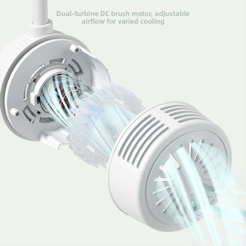 Skladací ventilátor na krk pre vonkajšie športy, prenosný ventilátor s USB nabíjaním, malý kancelársky ventilátor