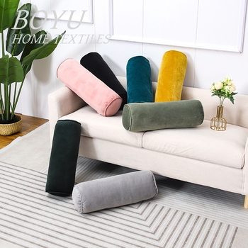 ✅Uus Hollandi sametist kaelapadi, emakakaela padi, silindrikujuline padi, voodiäärne diivanipadi, täis, ei vaju kokku