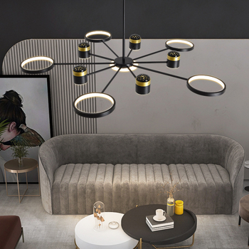 Hulgimüük elutoa lühter 2024 uus tähtkujuline söögitoa lamp moodne atmosfäär tähtkujuline luksuslik LED-lamp