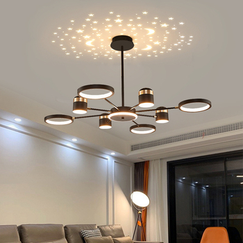 Hulgimüük elutoa lühter 2024 uus tähtkujuline söögitoa lamp moodne atmosfäär tähtkujuline luksuslik LED-lamp