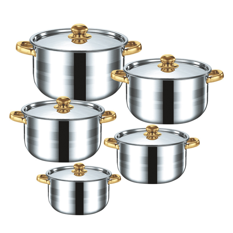 Tiesioginis gamyklinis tiekimas tarpvalstybiniam tiekimui iš storinto nerūdijančio plieno puodo, 18–26 cm skersmens, plieninis dangtis, Ispanija ir Meksika.