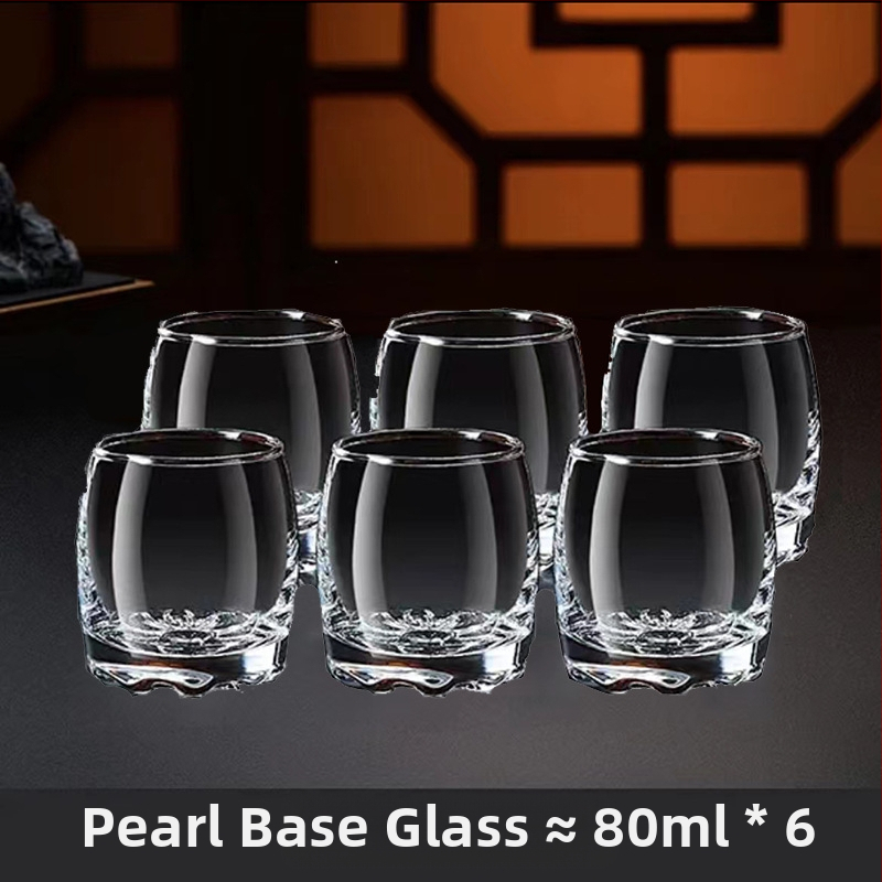 Zaļā ābola augstas kvalitātes dzērienu glāžu komplekts, komerciāls, bezsvina stikls, caurspīdīgs, mazs, radošs, mājas, pusotrs, stipro alkoholisko dzērienu glāze