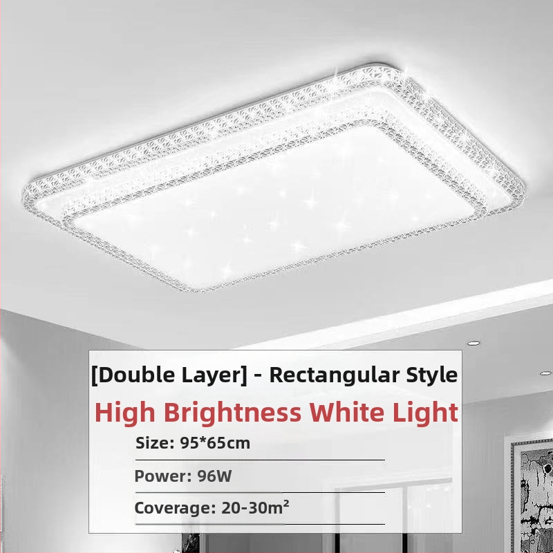 Απομίμηση κρυστάλλου, νέο φωτιστικό σαλονιού, φωτιστικό οροφής LED, φωτιστικά κύριας κρεβατοκάμαρας, μοντέρνο, απλό, ατμοσφαιρικό φως, πολυτελές κύριο φωτιστικό χολ