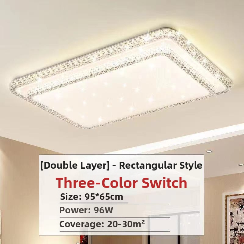 Απομίμηση κρυστάλλου, νέο φωτιστικό σαλονιού, φωτιστικό οροφής LED, φωτιστικά κύριας κρεβατοκάμαρας, μοντέρνο, απλό, ατμοσφαιρικό φως, πολυτελές κύριο φωτιστικό χολ