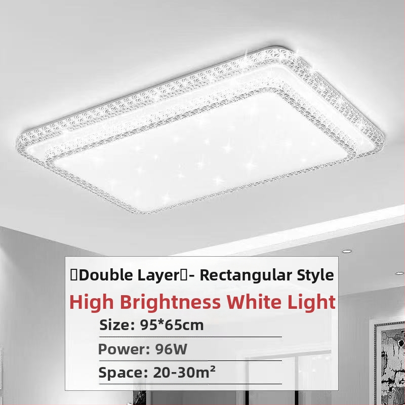 Απομίμηση κρυστάλλου, νέο φωτιστικό σαλονιού, φωτιστικό οροφής LED, φωτιστικά κύριας κρεβατοκάμαρας, μοντέρνο, απλό, ατμοσφαιρικό φως, πολυτελές κύριο φωτιστικό χολ