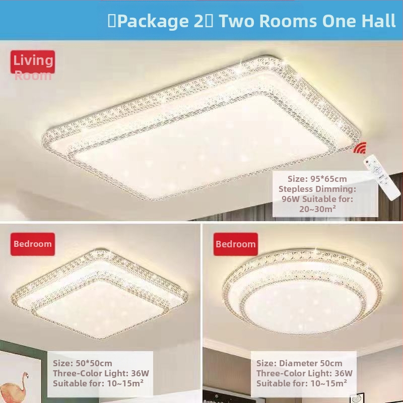 Απομίμηση κρυστάλλου, νέο φωτιστικό σαλονιού, φωτιστικό οροφής LED, φωτιστικά κύριας κρεβατοκάμαρας, μοντέρνο, απλό, ατμοσφαιρικό φως, πολυτελές κύριο φωτιστικό χολ