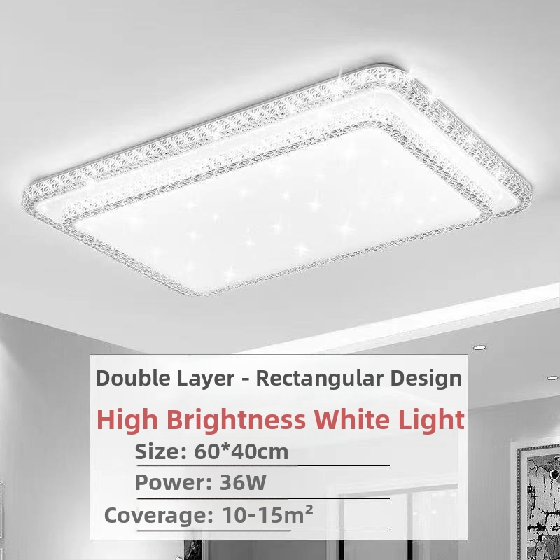 Απομίμηση κρυστάλλου, νέο φωτιστικό σαλονιού, φωτιστικό οροφής LED, φωτιστικά κύριας κρεβατοκάμαρας, μοντέρνο, απλό, ατμοσφαιρικό φως, πολυτελές κύριο φωτιστικό χολ