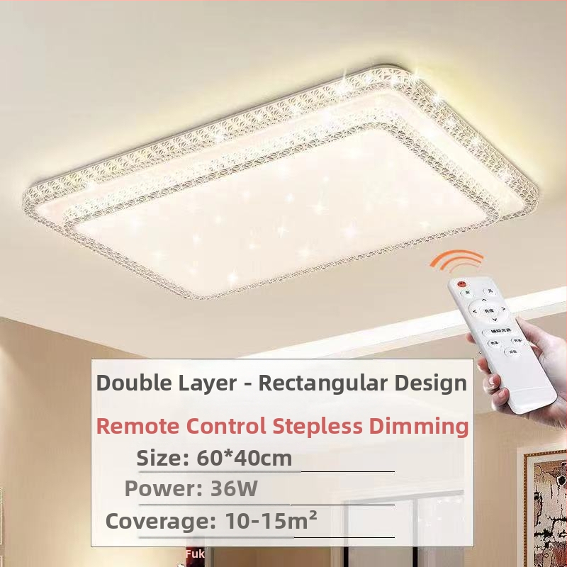 Απομίμηση κρυστάλλου, νέο φωτιστικό σαλονιού, φωτιστικό οροφής LED, φωτιστικά κύριας κρεβατοκάμαρας, μοντέρνο, απλό, ατμοσφαιρικό φως, πολυτελές κύριο φωτιστικό χολ