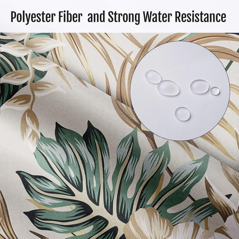 Piiriülene troopilise palmitaime ja lille põlvkond, vannitoa neljaosaline veekindel imav dušikardin, löögivaba