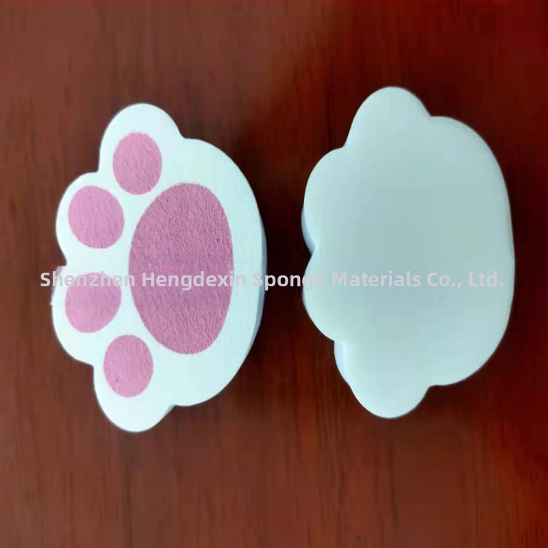 Roosa kassi küünisega peegli käsnklaasist peegliplaatide maagiline pühkimislapp vannitoa kraanikausi puhastuslapiga adsorptsioon