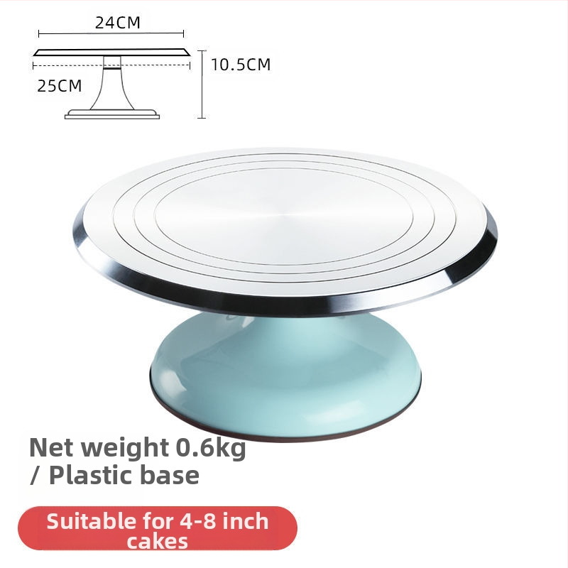 Torto kepimo stalo kepimo įrankių rinkinys, aliuminio lydinio padėklas, besisukantis tepinėlis, buitinis komercinis dekoravimo kepimo stalas