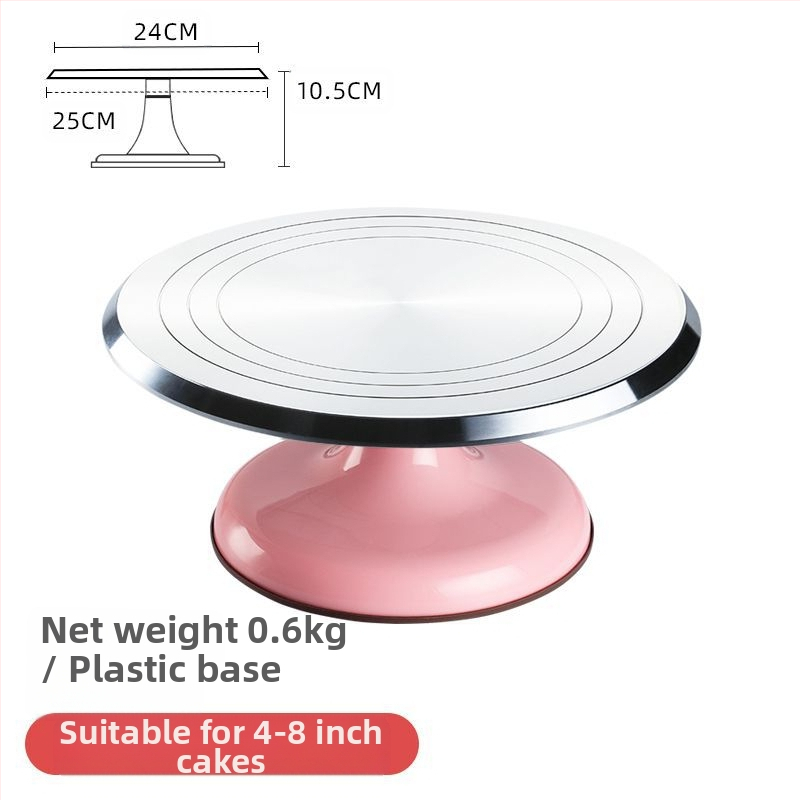 Torto kepimo stalo kepimo įrankių rinkinys, aliuminio lydinio padėklas, besisukantis tepinėlis, buitinis komercinis dekoravimo kepimo stalas