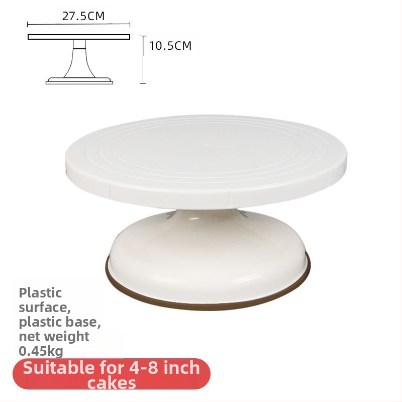 Torto kepimo stalo kepimo įrankių rinkinys, aliuminio lydinio padėklas, besisukantis tepinėlis, buitinis komercinis dekoravimo kepimo stalas