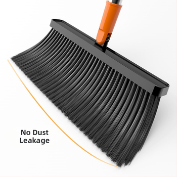 Užsienio prekybos praplatintas ir pastorintas sulankstomas šluotos ir šiukšliadėžės rinkinys valymui, kuris nesurenka plaukų, sulankstoma šluota