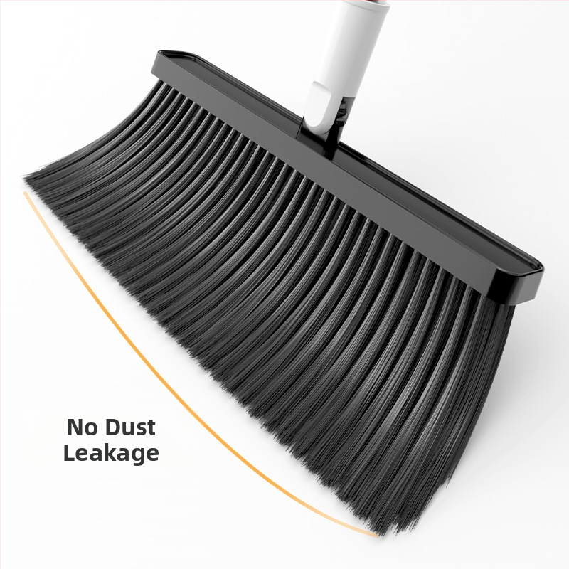 Užsienio prekybos praplatintas ir pastorintas sulankstomas šluotos ir šiukšliadėžės rinkinys valymui, kuris nesurenka plaukų, sulankstoma šluota