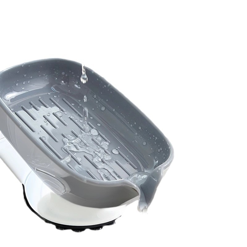 Εξαιρετικό κουτί σαπουνιού ανθεκτικό στην υγρασία, βεντούζα μπάνιου, νέο αγαπημένο σαπούνι αποθήκευσης, καλός βοηθός, γρήγορη ξήρανση, αποχέτευση PP από το εργοστάσιο, άμεσες πωλήσεις