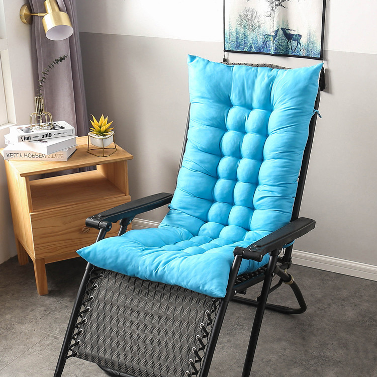 Възглавница за стол Four Seasons, удебелена удължена сгъваема кресло, памучна възглавница за диван, офис облегалка, люлеещ се стол, стол от ратан, бамбукова възглавница за стол