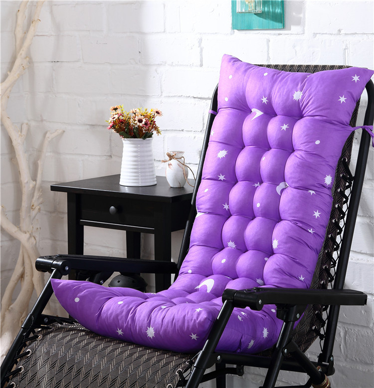 Възглавница за стол Four Seasons, удебелена удължена сгъваема кресло, памучна възглавница за диван, офис облегалка, люлеещ се стол, стол от ратан, бамбукова възглавница за стол