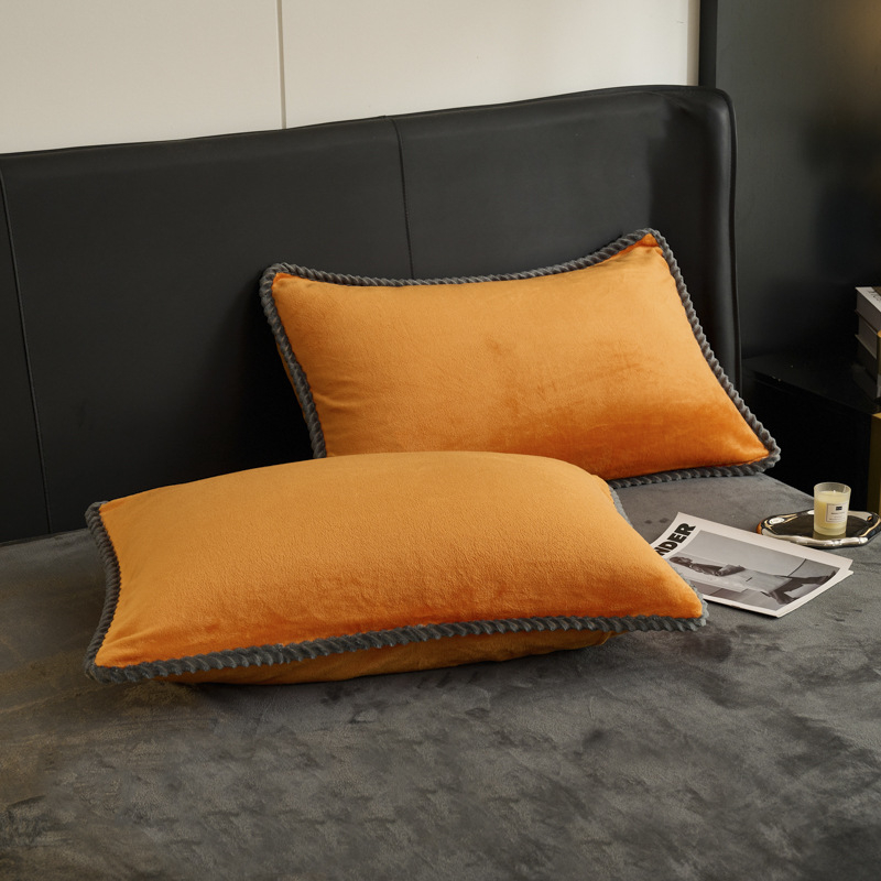 # Νέα Μαξιλαροθήκη Υψηλής Βάρους από Βελούδο Γάλακτος Crystal Velvet Gold Mink Faleinel Οικιακή Μαξιλαροθήκη Κάλυμμα Πυρήνα Μαξιλαροθήκης