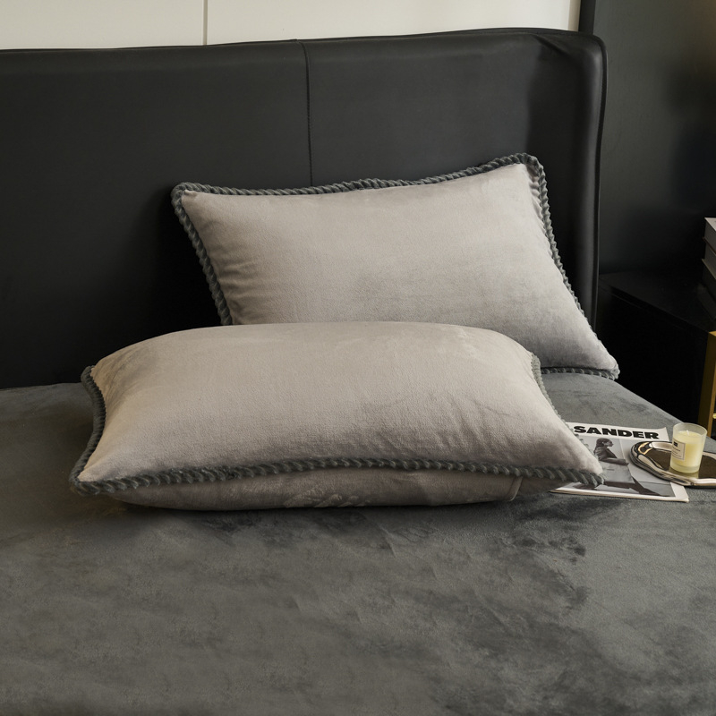 # Νέα Μαξιλαροθήκη Υψηλής Βάρους από Βελούδο Γάλακτος Crystal Velvet Gold Mink Faleinel Οικιακή Μαξιλαροθήκη Κάλυμμα Πυρήνα Μαξιλαροθήκης