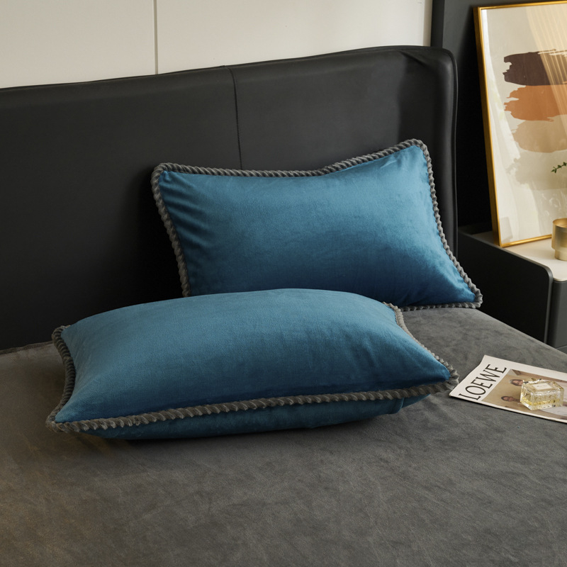 # Νέα Μαξιλαροθήκη Υψηλής Βάρους από Βελούδο Γάλακτος Crystal Velvet Gold Mink Faleinel Οικιακή Μαξιλαροθήκη Κάλυμμα Πυρήνα Μαξιλαροθήκης