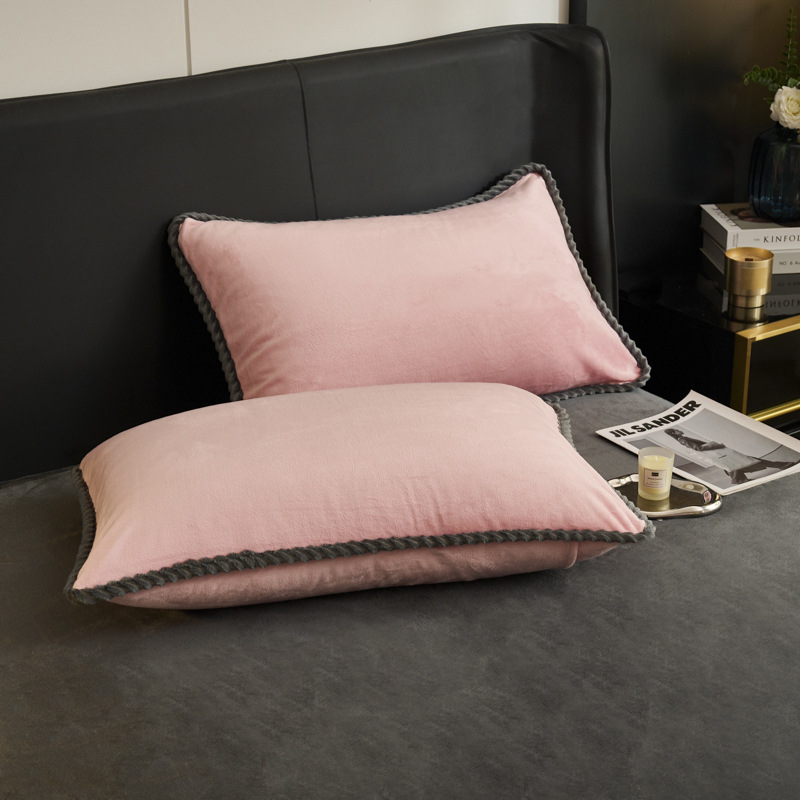 # Νέα Μαξιλαροθήκη Υψηλής Βάρους από Βελούδο Γάλακτος Crystal Velvet Gold Mink Faleinel Οικιακή Μαξιλαροθήκη Κάλυμμα Πυρήνα Μαξιλαροθήκης