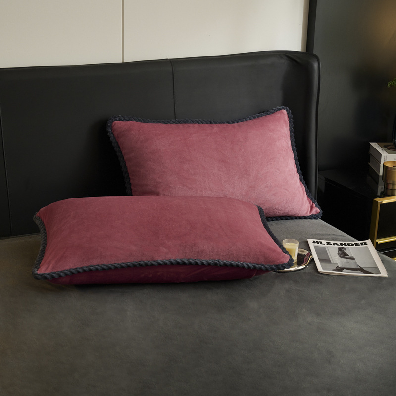 # Νέα Μαξιλαροθήκη Υψηλής Βάρους από Βελούδο Γάλακτος Crystal Velvet Gold Mink Faleinel Οικιακή Μαξιλαροθήκη Κάλυμμα Πυρήνα Μαξιλαροθήκης