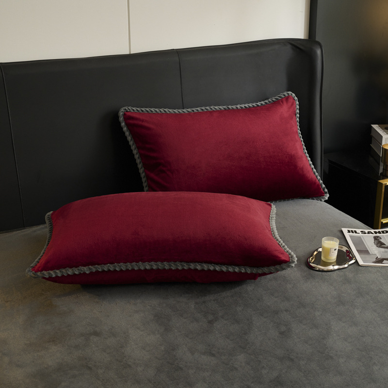 # Νέα Μαξιλαροθήκη Υψηλής Βάρους από Βελούδο Γάλακτος Crystal Velvet Gold Mink Faleinel Οικιακή Μαξιλαροθήκη Κάλυμμα Πυρήνα Μαξιλαροθήκης