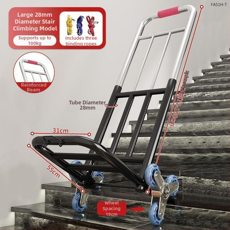 Trepist ronimine ja kaupade kandmine, esemete kandmine, trepist ronimine ja auto kandmine, rasked esemed, trepist üles ja alla minev pagas, kaasaskantav kokkupandav majapidamistarvete väike veoauto.