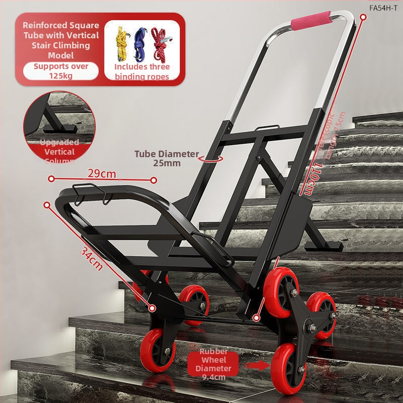 Trepist ronimine ja kaupade kandmine, esemete kandmine, trepist ronimine ja auto kandmine, rasked esemed, trepist üles ja alla minev pagas, kaasaskantav kokkupandav majapidamistarvete väike veoauto.
