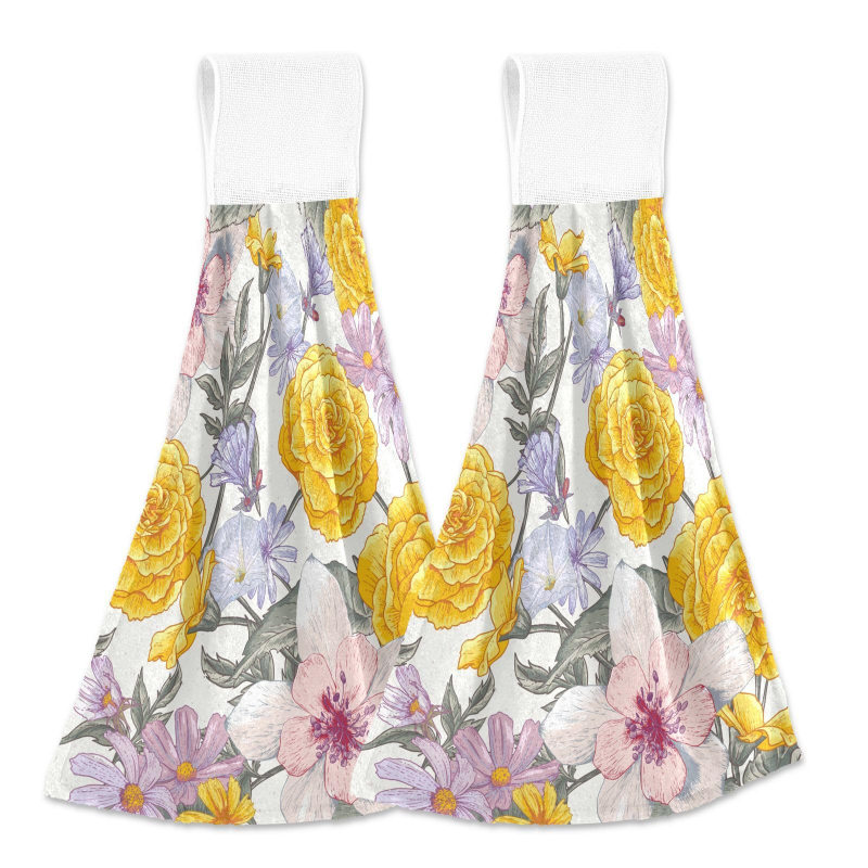 Spalvingas sūkurio raštas sugeriantis rankšluostis, rankšluostis indams, virtuvė, vonios kambarys, tualetas, tinkamas kabinti