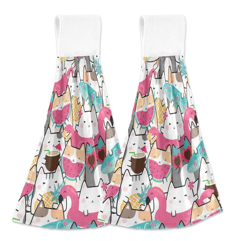 Spalvingas sūkurio raštas sugeriantis rankšluostis, rankšluostis indams, virtuvė, vonios kambarys, tualetas, tinkamas kabinti