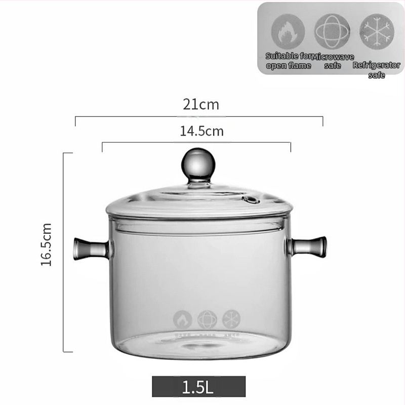 Läbipaistev kuuma punase veini kann, pliidil keetmise teekann, kõrge temperatuurikindel hautisepott, puuviljalõhnaline tee, lahtise leegiga elektriline keraamiline pliit, klaasist keedupott